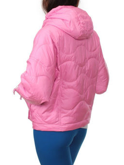 23-022 PINK Куртка оверсайз демисезонная женская (синтепон 100 гр.) - Fashion фото 6