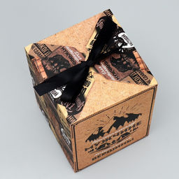 Цена за 2 шт. Коробка подарочная складная, упаковка, «Настоящему мужчине», 12 х 18 х 12 см