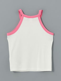Halter Yaka Nak??l? Penye K?z ?ocuk Atlet