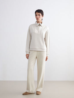 Dik Yaka Kad?n Sweatshirt