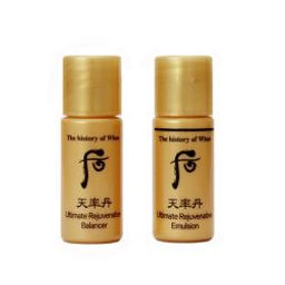 Sample Тонер и эмульсия антивозрастные регенерирующие THE HISTORY OF WHOO Cheonyuldan Ultimate Rejuvenating Balancer & Emulsion, 5ml+5ml