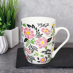 Кружка Цветы/ G913 /уп 72/ - Галеонтрейд фото 2