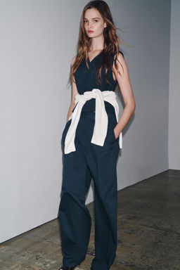 DOUBLE-BREASTED WAISTCOAT ZW COLLECTION