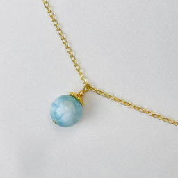 Кулон на цепочке из Ларимара 42 см +