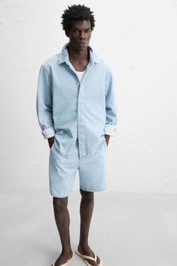 DENIM SHORTS - Zara фото 5