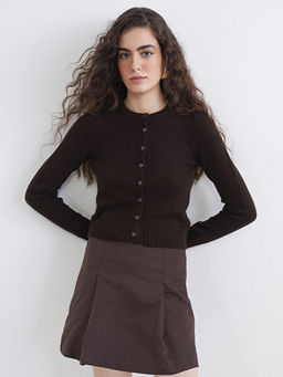 Bisiklet Yaka Kad?n Triko H?rka