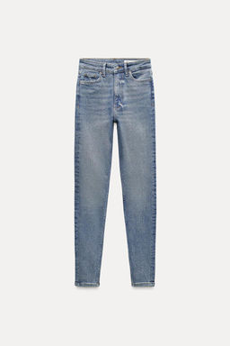 ZW COLLECTION SKINNY HIGH-WAIST JEANS - Zara фото 28