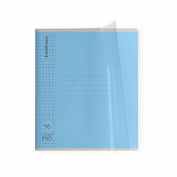 Цена за 5 шт. Тетрадь общая ученическая с пластиковой обложкой на скобе ErichKrause Классика CoverPrо fizzy, А5+, 96 листов, клетка_MIX-PACK  фото 3