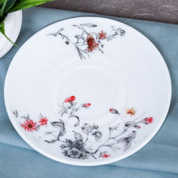 Чайный набор 12 предметов 220 мл / GB220/GD55-6A (7004) /уп 8/ Серый кустик - Галеонтрейд фото 7