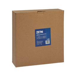 Лейка стационарная ZEIN Z2352, квадратная, 30×30 см, 1 режим, нержавеющая сталь, черная