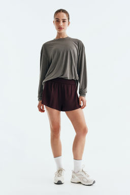 Pantal?n corto de deporte de doble capa - H&m фото 10