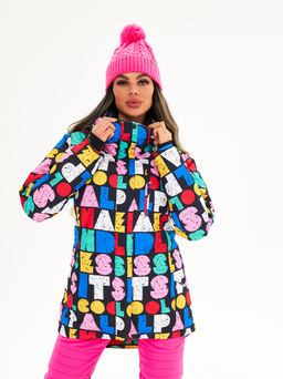 Женская горнолыжная сноубордическая куртка Alpha Endless Ultra Chaleur SNB 423/316_7 Разноцветный  фото 6