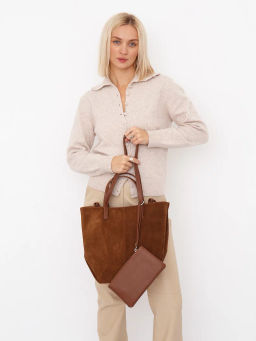 Сумка 2403YF brown Polina&Eiterou