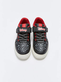 Mickey ve Minnie Mouse Bask?l? C?rt C?rtl? K?z ?ocuk Spor Ayakkab? - Waikiki фото 3