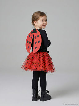 U?ur B?ce?i T?t? Etek ve Kanat Kost?m