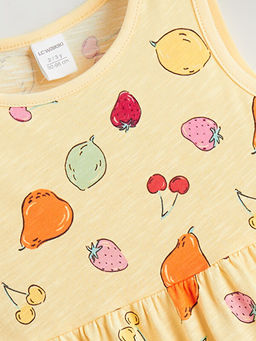 Bisiklet Yaka K?z ?ocuk Elbise