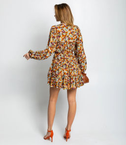 Платье #КТ9089 (2), мультиколор - Dommod фото 4