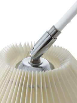 Торшер напольный "Волна" Е27 40Вт белый подставка камень 30х90х180 см