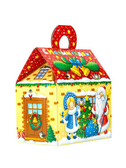 Сладкий новогодний подарок Игрушечный домик, 500 г - Simaland фото 5