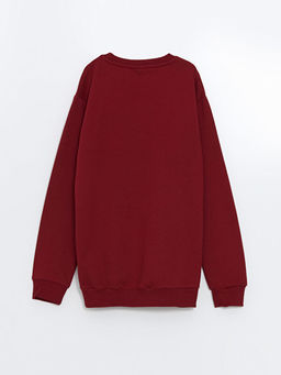 Bisiklet Yaka Erkek ?ocuk Sweatshirt