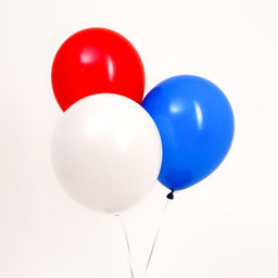 Воздушный шары латексные 12" «Триколор», 30 шт.