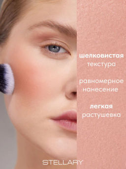 STELLARY Румяна / Cashmere Blush тон 04 светло-розовый  фото 3