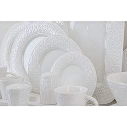 Блюдце фарфоровое Magistro Rodos, d=15,4 см, цвет белый