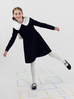 Цена за 3 пары! Колготки детские белые с рисунком в виде сердечек - Mark formelle фото 4