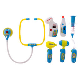 Набор доктора №4 Happy Valley «Лучший врач» с халатом и шапочкой, 9 предметов