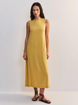 Льняное платье макси ZR2605012902-9 / Zarina