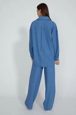 Льняная рубашка 4073 - Kivviwear фото 3