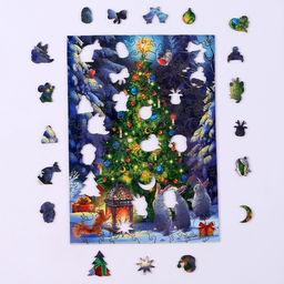 Пазл фигурный Ночная сказка - Puzzle фото 12