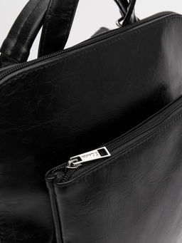 Чёрный рюкзак S.Lavia  фото 5