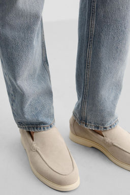 CASUAL LEATHER LOAFERS - Zara фото 4
