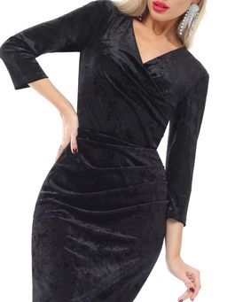 Платье Бархатный сезон, блэк - Dstrend фото 3