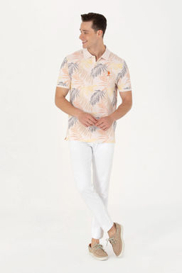 Мужская футболка поло цвета экрю Неожиданная скидка в корзине - U.s. polo assn фото 11
