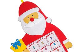 Коврик Большой адвент Дед Мороз - Smiledecor фото 4