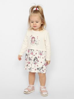CRB wear/CSNG 63417-21-347 Платье для девочки,экрю/Ex.Cherubino  фото 2