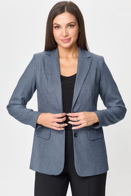 Жакет БелЭльСтиль 203 сине-черный фото 2