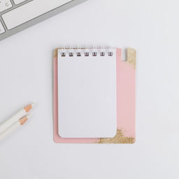 Цена за 2 шт. Подарочный набор, блокнот А7.32 листа, мини-ручка «С 8 Марта»