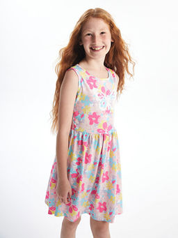 Bisiklet Yaka K?z ?ocuk Elbise