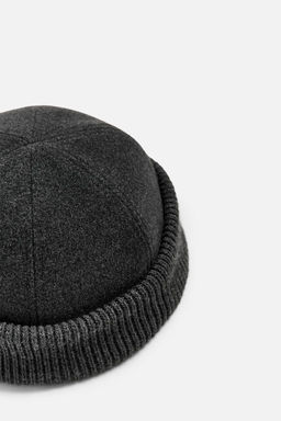 CONTRAST SHORT HAT - Zara фото 3