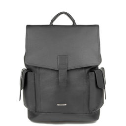 5095 black, Мужской кожаный рюкзак, Barcelo Biagi