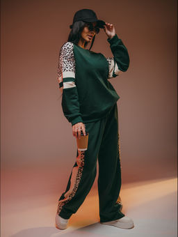 Хлоя костюм женский (изумруд)