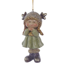 Фигурка декоративная "Дети", L5 W3 H9,5 см, 2в.