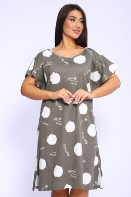 Платье с рисунком горох Арт. 1057