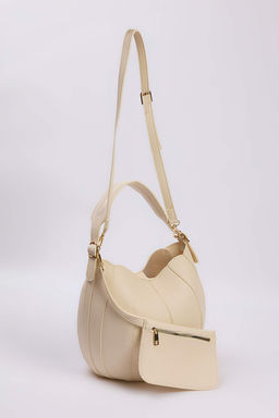 Bej Dikisli Yavrulu Kad?n El ve Omuz Kese canta TAKAW26OC00017