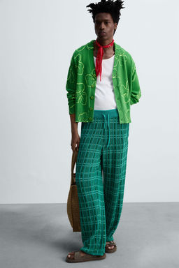 JACQUARD KNIT TROUSERS  OTIS KWAME KYE QUAICOE - Zara фото 16