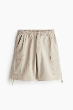 Bermudas cargo de sarga Loose Fit