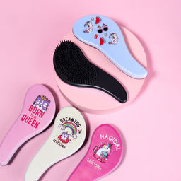 Расчёска массажная «Магия», 5.5×14.5 см, МИКС